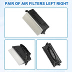 Pair of Right Left Seat Air Filter Fits Mercedes-Benz C class S-Class W221 W222 300/350 CDI OM 6420941204 6420940000 6420942304