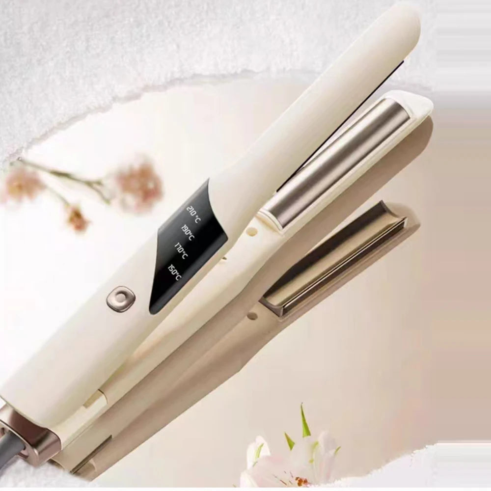 Semi-Arc Shaped Splint Morgan Curling Iron Hair Ceramic Curlers Fluffy Hair Root Perm Curling Fast Heating Flat Iron