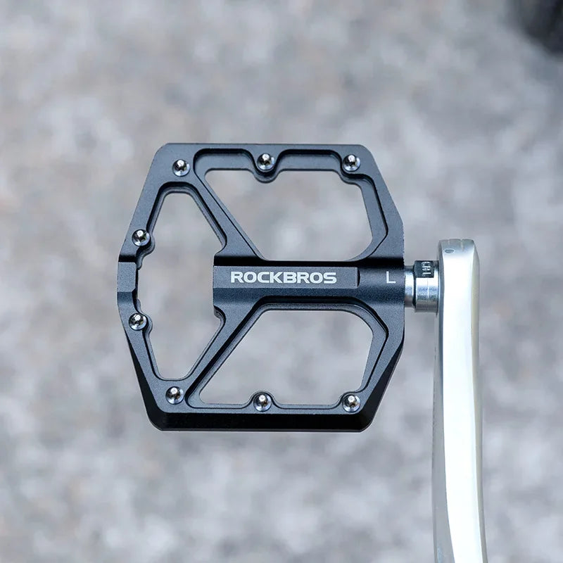 ROCKBROS MTB Pedals: Ultralight, Anti-Slip, Sealed Bearings, Aluminum