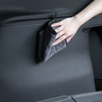 For Tesla Model Y Juniper 2025 2026 Rear Trunk Both Side Guards PU Leather Surface Corner Protection Cargo Liner Anti-dirty Pad