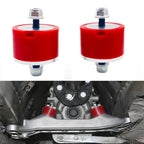 2-piece set For BMW E36 E46 Compact Z3 Z4 Inline 6CYL RED Polyurethane Transmission Bracket Bushings Transmission fixed bushing
