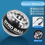 Self-Starting Wrist Ball-Lightweight Portable Silent Stress Relief Tool for Daily Use Non-Slip Hand Trainer for Office/Gym/Home