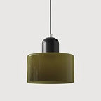 Glass pendant light chandelier, E27 socket, 1.9m cord, 90-260V, white shade