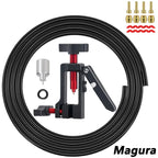 2 in 1 Bike Hydraulic Disc Brake Oil Needle Tools Driver Hose Cutter Cable Pliers Olive Connector Insert BH59 BH90 Install Press