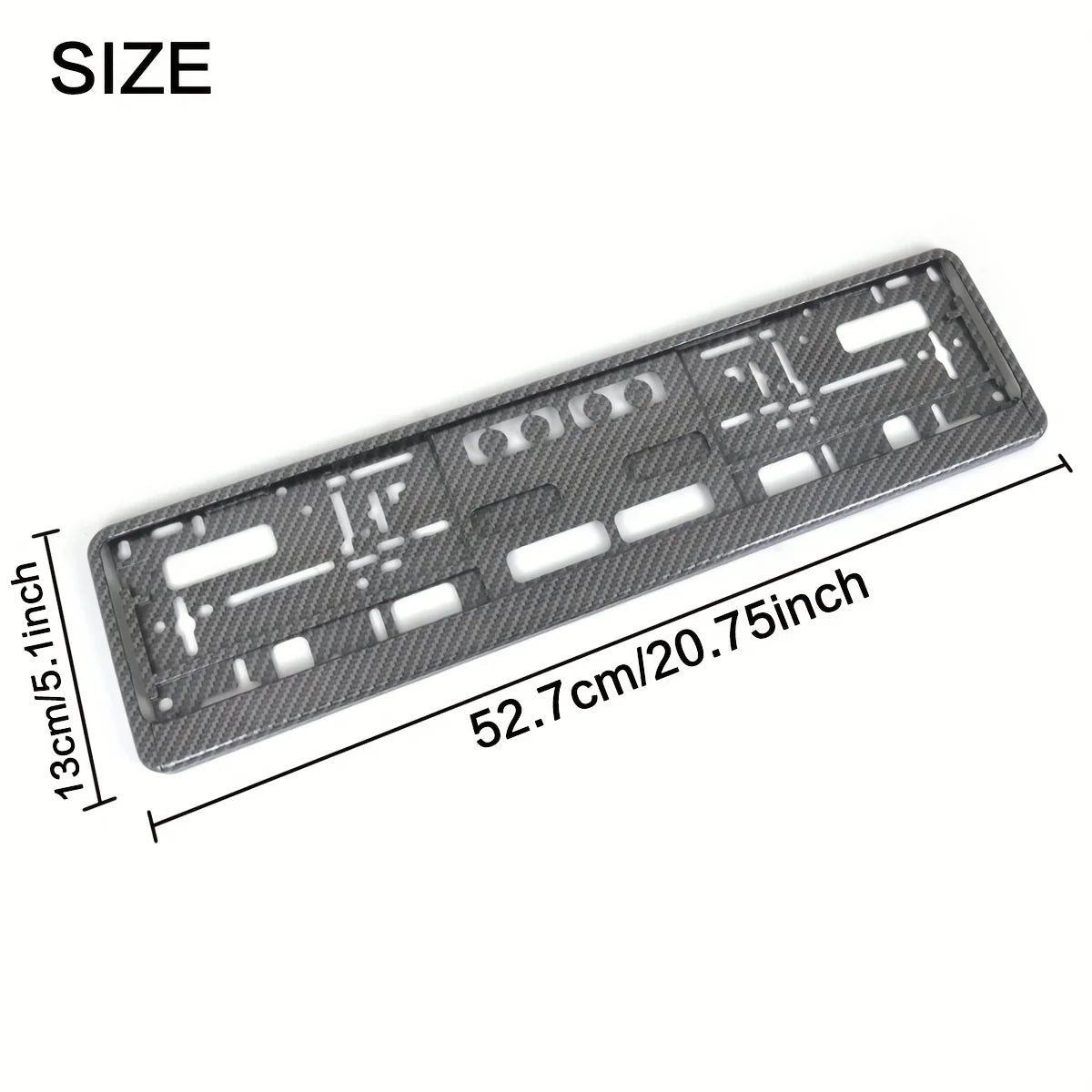 Number Plate Holder License Plate Holder Mount EU Standard License Plate Frame Cover Anti-corrosion
