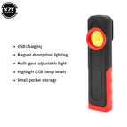 Car Detailing Tools Car Paint Finish Lamp Scan Swirl Magnetic Grip Multifunction Auto Repair COB Working Lights LED Searchlight