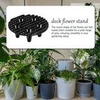 10pcs Plastic Plant Pot Feet For Outdoor Planters, Universal Elevator Stand With Root Protection, Anti-Skid Planter