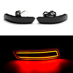 For Toyota Corolla Altis 2014 2015 2016 2017 2018 Drive Brake Turn Signal lamps Dynamic LED Rear Bumper Reflector light