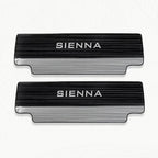 For Toyota Sienna XL40 4th 2021 2022 Refit Automotive Interior Rear Seat Anti-kick Cushion Car Front Door Anti-Kick Mat