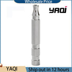 YAQI Razor Handle YAQI Polished 303 Stainless Steel Men Safety Razor Handle