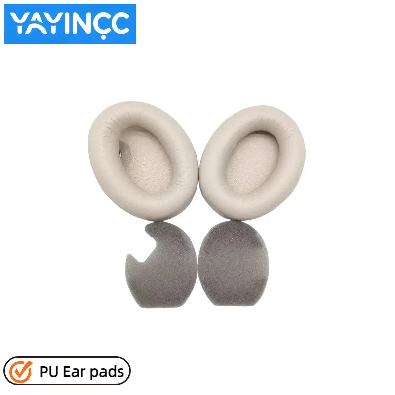 Sony WH-1000XM4 Replacement Ear Pads & Headband Cushion Set, Protein Leather Memory Foam
