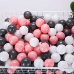100 Pcs Eco-friendly Colorful Ball Pit Soft Plastic Ocean Ball Water Pool Ocean Wave Ball Outdoor Toys For Children Kids Baby