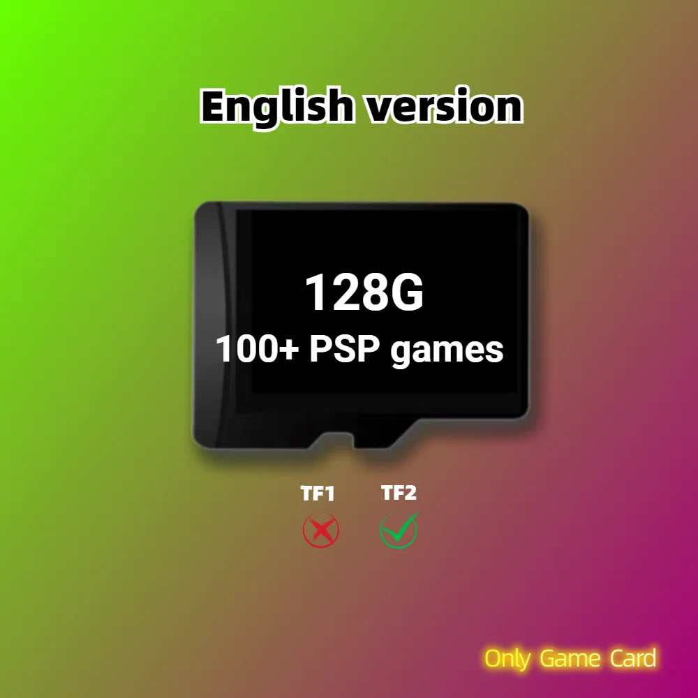 Game TF Card For Anbernic RG40XX H RG40XXH Plug&play Pre-install Retro Games PSP PS1 Memory Handheld Gaming SD Card System Card