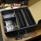 25 Pairs BUCKLOS BRP-01 Disc Brake Pads Ceramic Resin MTB Hydraulic Brake Pads Durable Bicycle Brake Pad for SHIMANO B01S B05S