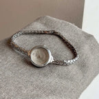 GEDI Women's Quartz Bracelet Watch Small Dial, Gold/Grey/Silver-White/White