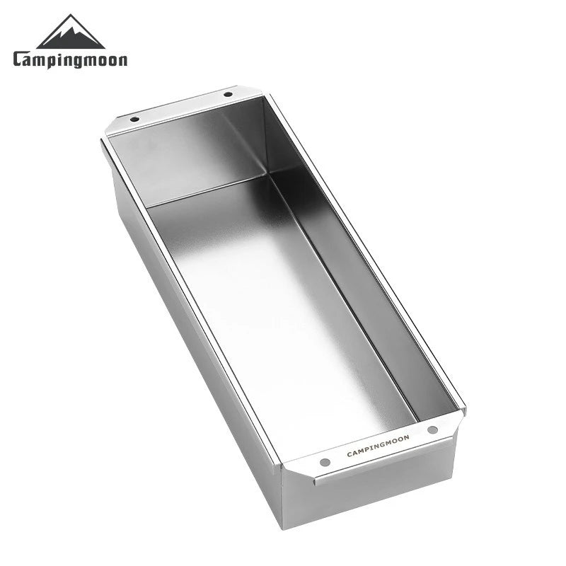 CAMPINGMOON CK-11 Outdoor Camping Travel Picnic Cutlery Utensil Stainless Steel Food Container Vegetable Box