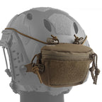 Tactical Helmet Pouch Night Vision Battery Box Storage Bag Rear Counterweight Pouch Helmet Mounted Tactical Lights Tools Pouch