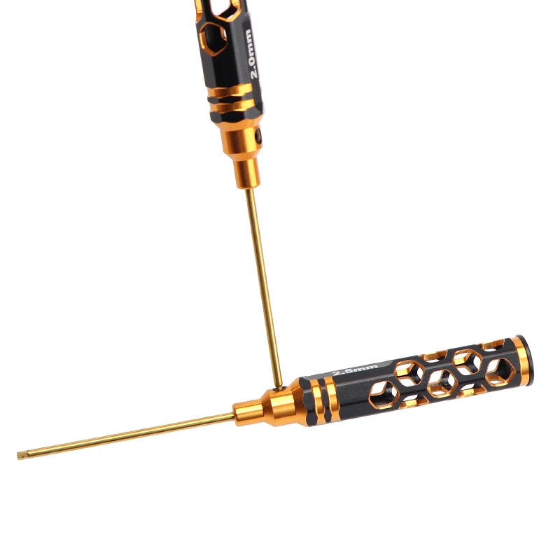4pcs 1.5mm 2.0mm 2.5mm 3.0mm Hex Screw Driver Screwdriver Set for Racing Drone Helicopter Cars Boat RC Parts