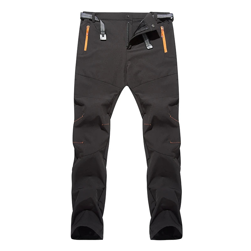 Fanuocetar Stretch Quick Dry Hiking Pants Mens Summer Outdoor Splash Proof Camping Trekking Fishing Climbing Breathable Trousers
