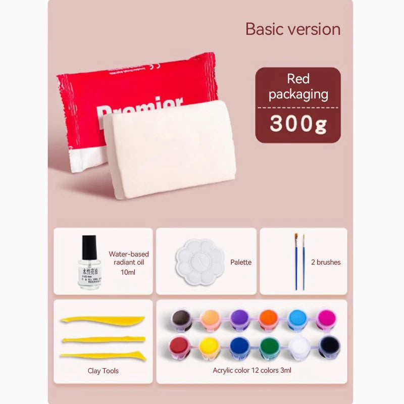 Professional Stone Plastic Clay Students DIY Handmade Materials Natural Air Dried Clay Stone Sculpture Soil Ceramic Doll Clay