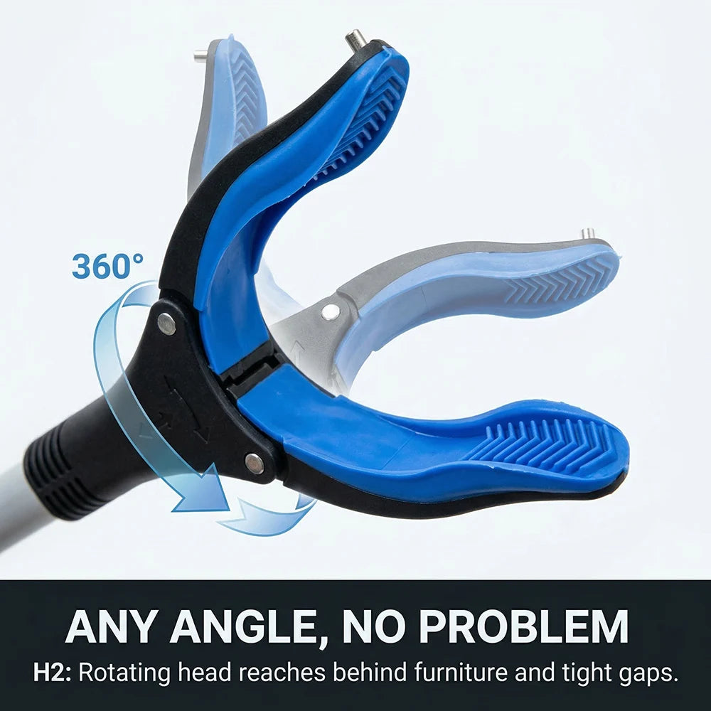 Grabber Reacher Tool - Foldable Gripper and Reaching Tool - Heavy Duty Pick Up Stick Grabbers for Seniors, Trash, Surgery Recove