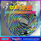 GY HiFi-306 Headphone Upgrade Cable - Colorful Auspiciou/with 2.5mm/3.5mm/4.4mm MMCX 0.78 2Pin HD650 , Suitable for MK4 Legacy 2