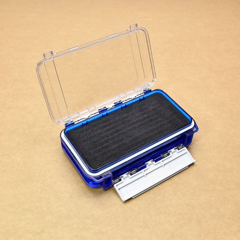Waterproof Fishing Tackle Box Double-Sided Bait Lure Box Fish Hook Hook Up Storage Box Carp Fly Fishing Accessories Fishing Box