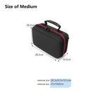 Protective Hard drive carry Case Bag With Customizable Foam Lightweight Shell storage Case for Electronics equipment  Cameras