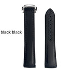 Strap for Omega X Swatch Joint MoonSwatch 20mm Curved End Silicone Rubber Band for Seamaster 300 Waterproof Sport Watch Bracelet