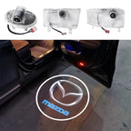 2pcs/set Car Led Logo Door Light Laser Projector Ghost lamp Welcome Light For Mazda 6 8 Atenza Axela RX-8 RX-9 Ruiyi Accessories
