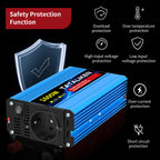 Pure Sine Wave Inverter 1000W-4000W DC 12V and 24V to AC 220V 50hz Power Inverter Charger  Adapter Universal Socket