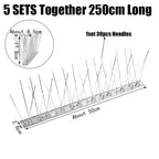 Bird Repeller Spikes Against Pigeons Scare Birds Outside Outdoor Repellent Anti Garden Supplies Dissuasore Gadgets Scarecaper
