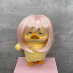 Wig for Upsetduck Doll Wig 24-26cm Head Circumference High Temperature Fibre Hair for Labubu Doll Decoration