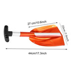 Detachable Telescopic Winter Snow Ice Shovel Portable Aluminium Alloy Collapsible Snow Shovel Outdoor Courtyard Cleaning Tool