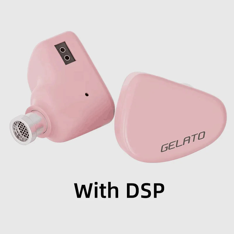 iBasso Jr. Gelato HiFi Wired Earphones In Ear Music Headphones High Quality Sport Headset Customized Pc Gamer Accessories Gifts
