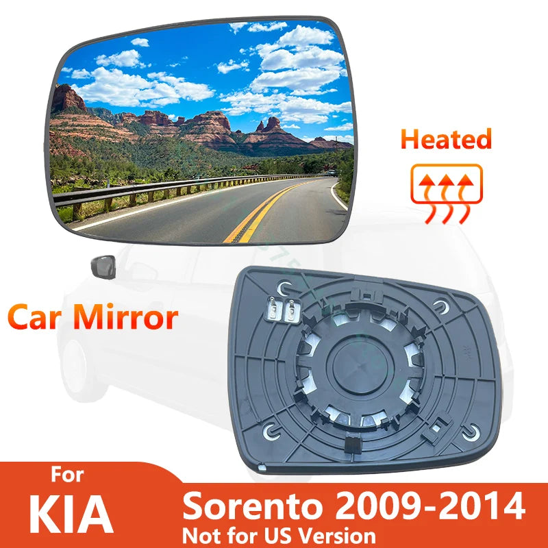 Left Or Right Rearview Mirror For KIA Sorento 2009 2010 2011 2012 2013 2014(not for US version)/ Car Wing Mirror Replace Parts