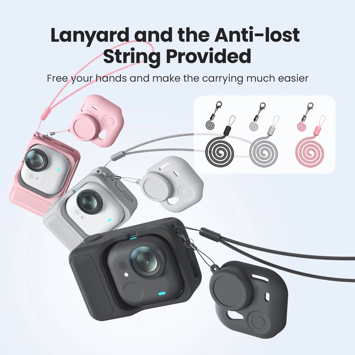 For Insta360 GO Ultra Silicone Case for Insta 360 Ultra Action Camera Protective Cover With Lens Protection Film Accessories