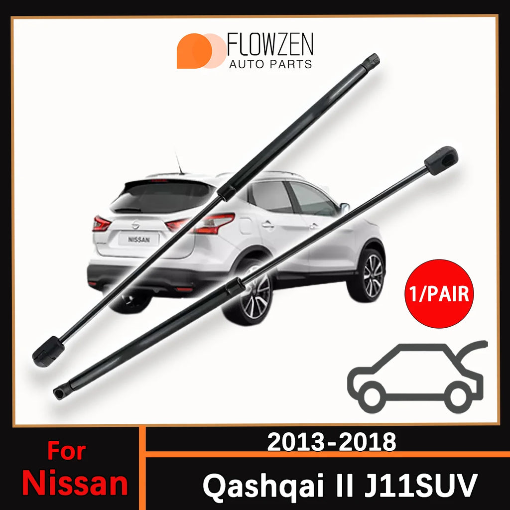 Trunk Gas Struts Spring Bar For Nissan Qashqai II J11SUV 2013-2018 OE 904504EA0A 90450-4EA0A Rear Shock Strut Bar Pressure Rod