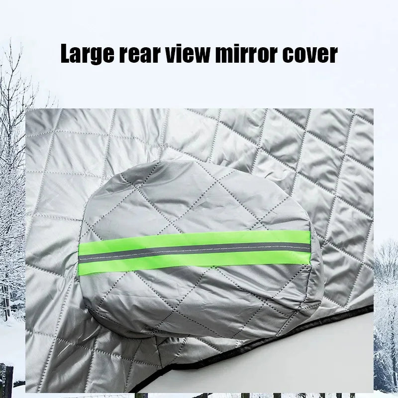 Car Winter Windshield Snow Cover Car Sun Shade Block Frost Protection Sun Protection Anti-ice Front Windscreen Cover