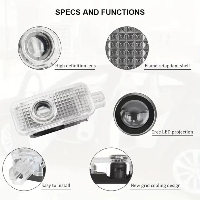 For BYD EV Han DM Song PLUS Qin PRO Seal EA1 Car door lights welcome lights exit warning lights night signal lights