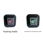 Motorcycle Accessories 12 V Fiber Motorcycle Seat Thermal Winter Heated Pad mat Waterproof Switch Button seat  heating cushions