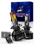 DAWN KNIGHT K9C 24V H7 H4 Led Lamp for Truck Bigger Copper Tube Led Lights H1 HB3 9005 HB4 9006 12V for Car Led Headlight Bulb