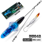 Proberos 35/45G Topwater Fishing Lure Popper Artificial Pencil Hard Bait  Long-range Cast Floating Fishing Tackle Swimbait