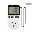 Timer Socket Thermostat Digital Temperature Controller EU/AU/US/FR/UK Plug Outlet With Timer Switch Heating Cooling AC 110V~230V