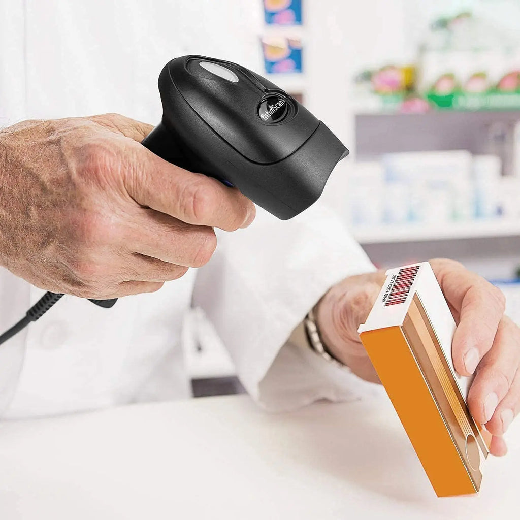 NETUM L5 Wired 2D Barcode Scanner AND NT-L8 Wireless QR Bar Code Reader pdf417 for MAC OS, Windows