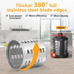 Dishwasher Safe,Stainless Steel Slicer/Shredder Attachment for KitchenAid Stand Mixer, Salad Machine Vegetable Slicer Maker