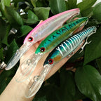 NOEBY 3pcs 140mm 52g Slow Sinking 160mm 73g 12cm 32g  Minnow Fishing Lures Artificial Bait Trolling Wobblers Sea Fishing Lure