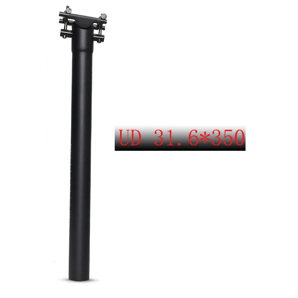 Carbon Fiber Bike Seatpost UD Matte 27.2/30.9/31.6mm Diameter 300/350/400mm