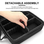 1pcs Portable Barbershop Hairdress Tools Storage Bag Scissors Clips Comb Case Waterproof Salon Makeup Handbag for Travel Barber