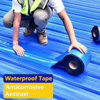 Roof waterproof tape/membrane, PE polyethylene anti-aging material, which can repair cracks and paste and lay in a large area